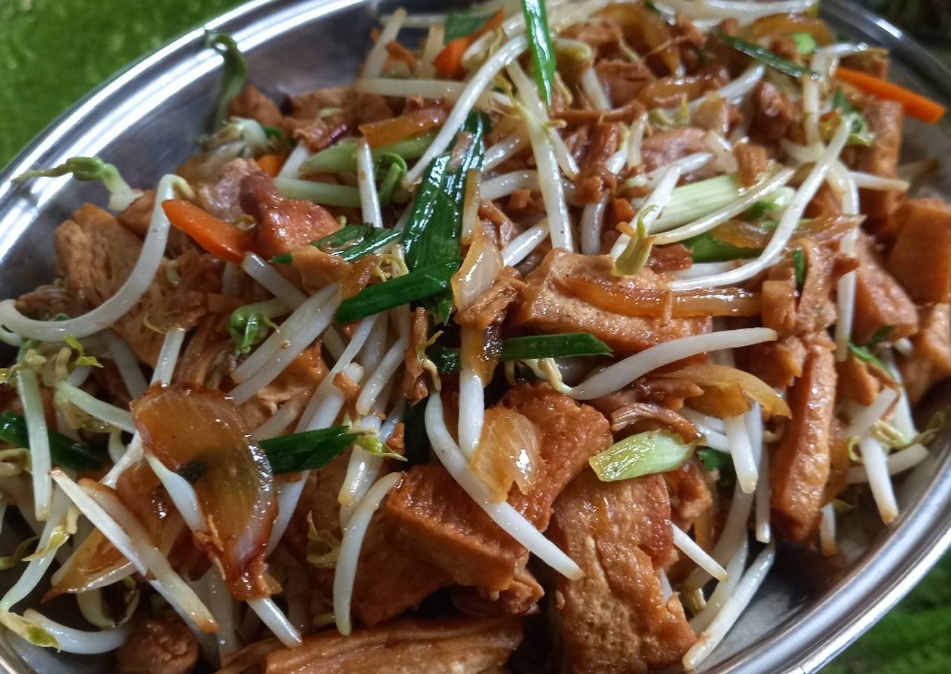 Tumis Ayam Tahu Tauge