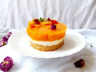چیز کیک انبه