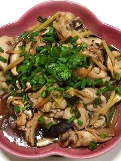 รูปของ ไก่นึ่งเต้าเจี้ยว (โต้วเจียงเจิงจี)