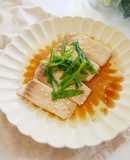 電鍋料理「清蒸鯛魚片」鮮甜美味！！