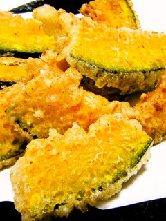A picture of Crispy Pumpkin Tempura.