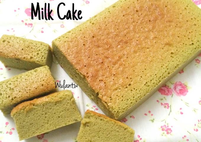 Cara Gampang Menyiapkan Matcha Condensed Milk Cake, Bisa Manjain Lidah