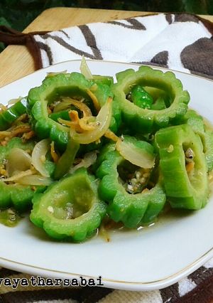 Foto resep Tumis Pare Ikan Teri