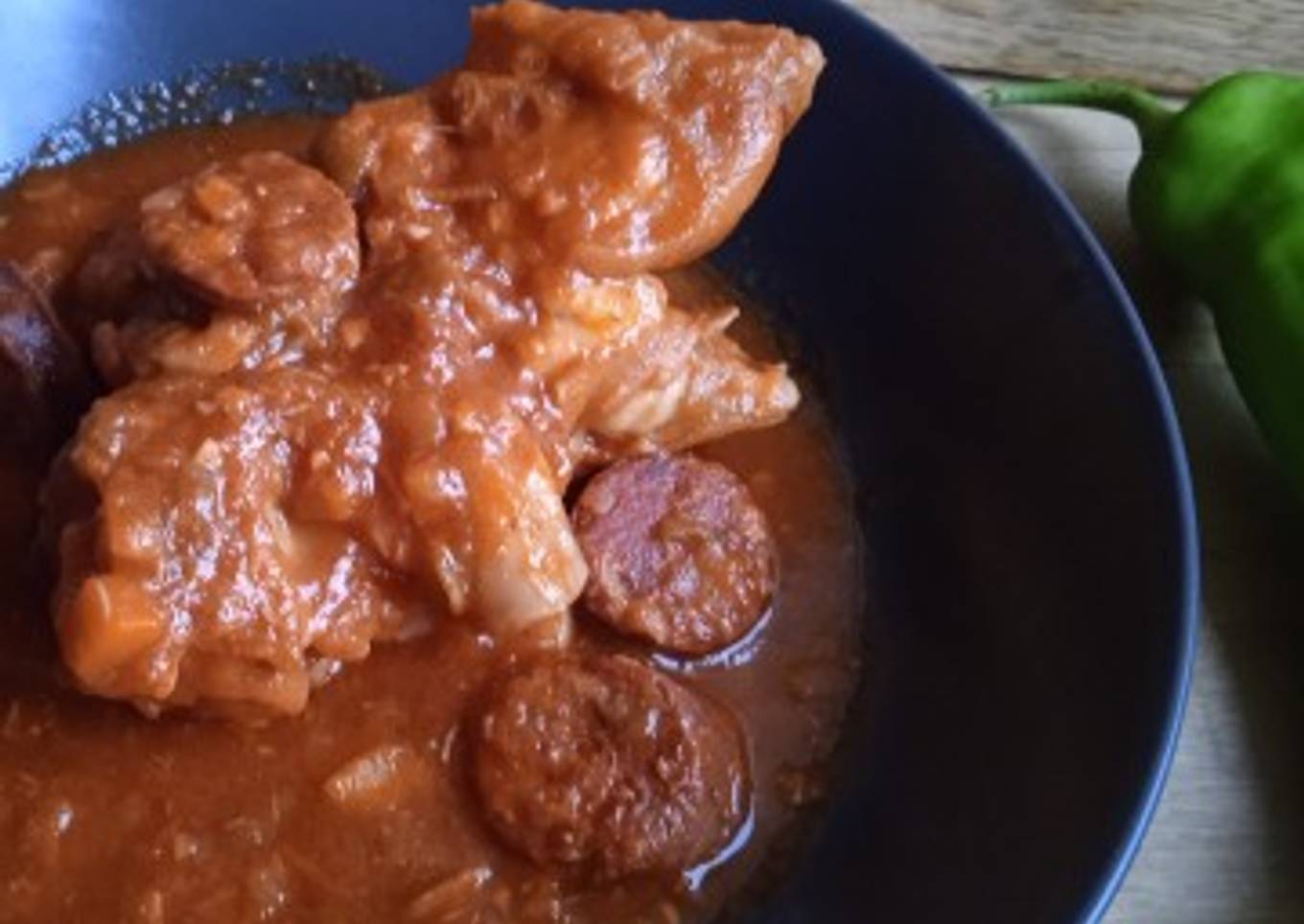 Pies de cerdo con chorizo, Con o sin instant pot