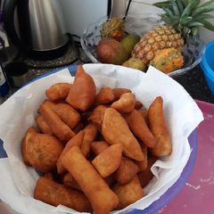 A picture of Super soft Mandazi.