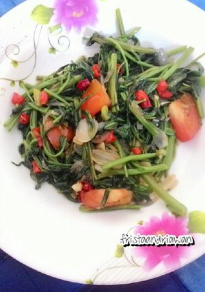Foto resep Tumis kangkung cabe