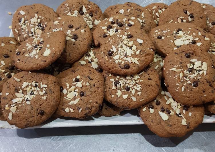Cookies Coklat Almond