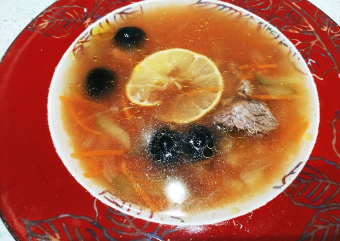 Солянка в мультиварке