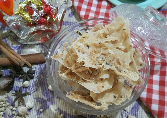 Resep Rempeyek Teri Medan... :) oleh Taty Yuniarsih - Cookpad