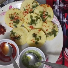 Katori dhokla A picture of Katori dhokla.