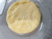 Una foto de creps de bacon y huevo