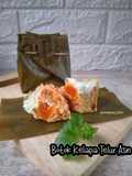 Botok Kelapa Telur Asin