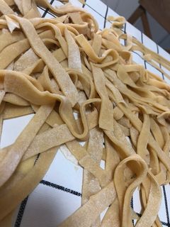 صورة لوصفة عجينة المعكرونة