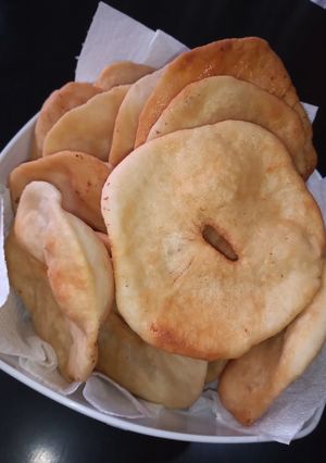 Una foto de Torta Frita con Levadura Seca