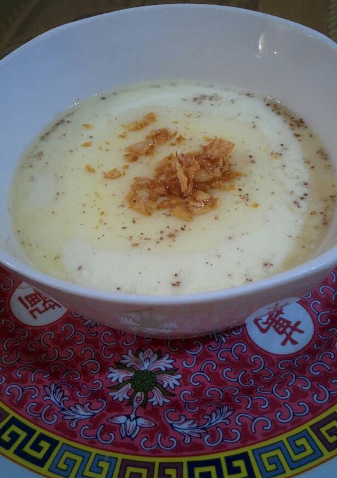 Foto resep Tim Telur Bawang Putih Sederhana (dengan tips sukses)
