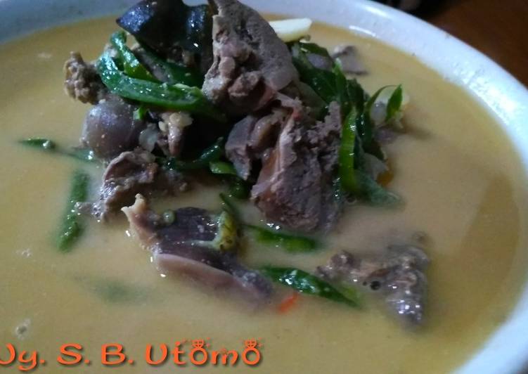 Resep 🌼 lodeh jeroan lombok ijo🌼 yang Menggugah Selera