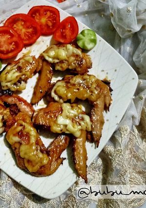 Foto resep Ayam lilit keju / Buldak khas Korea