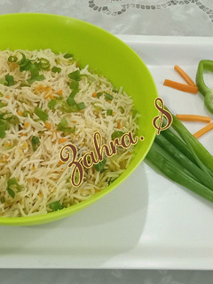 A picture of Simple Veg Fried Rice.