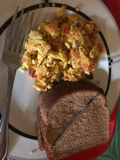 A picture of Scrambled eggs.