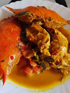 A picture of Crab Masala Fry.