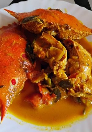 A picture of Crab Masala Fry.