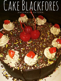 Foto resep Blackforest Cake #Seninsemangat
