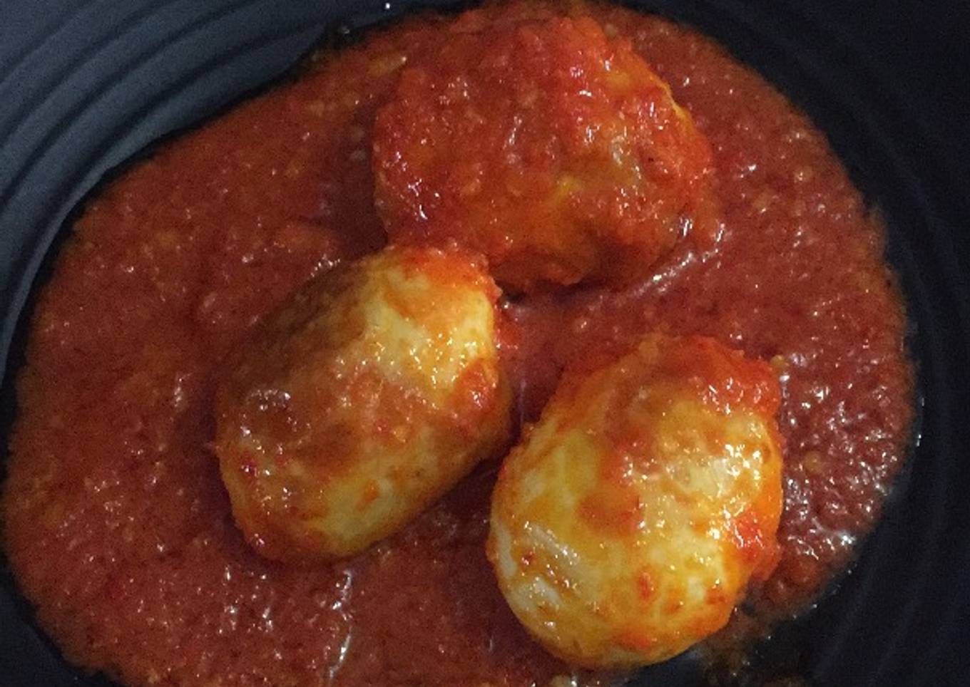 Cara Gampang Membuat Telur balado (ala bumil 😋) yang Enak Banget