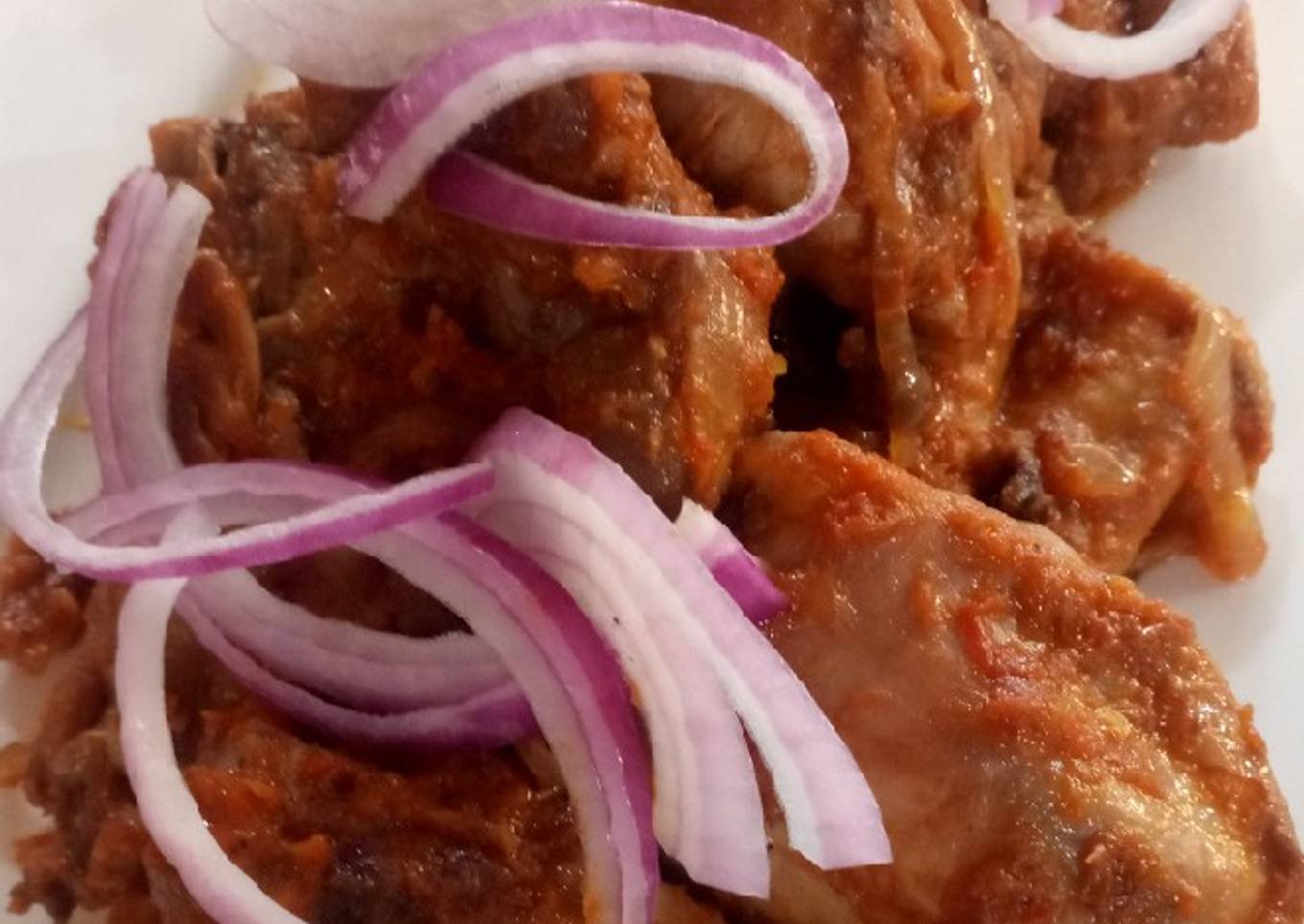 Soft pepper Chicken