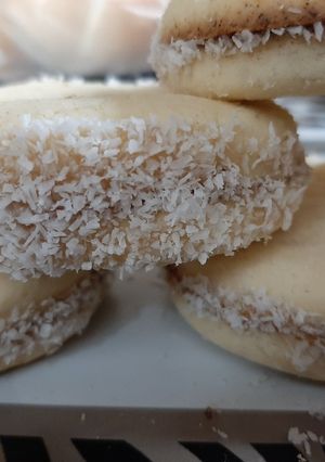 Una foto de Alfajores de maicena