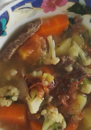 Foto resep Sup Daging metode 5-30-7