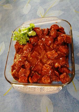 Una foto de Asado de puerco