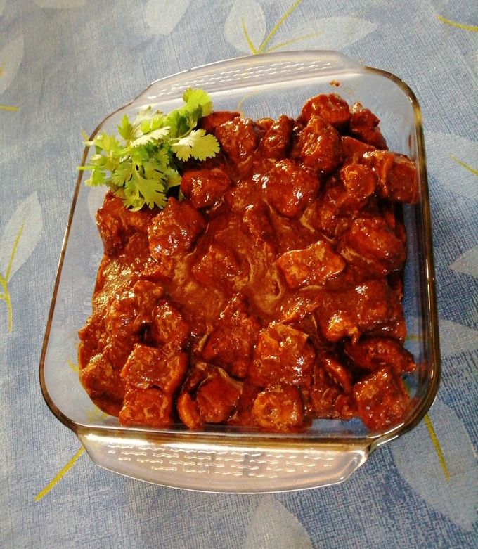 Una foto de Asado de puerco