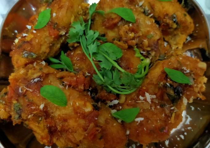 Easiest Way to Prepare Favorite Bharva arbi ke khaje