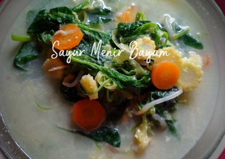 Sayur Menir Bayam