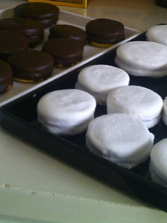 Una foto de Alfajores de vainilla