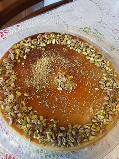 صورة لوصفة كنافة بالجبنة المطاطه