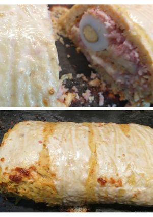 Una foto de Arrollado relleno distinto