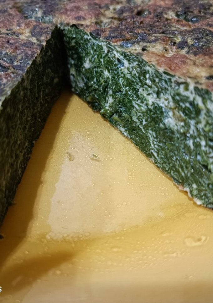 Una foto de Tortilla de espinacas