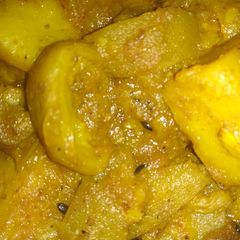 Potato tinda curry A picture of Potato tinda curry.