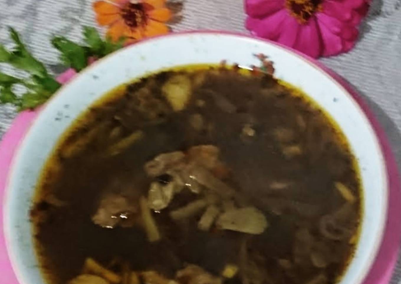 Rawon daging sapi