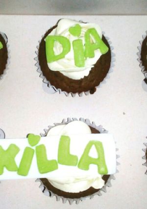 Una foto de Cupcakes de chocolate 🍫