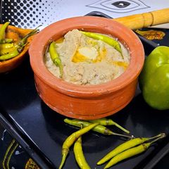A picture of Chicken Malai Handi😋😋.