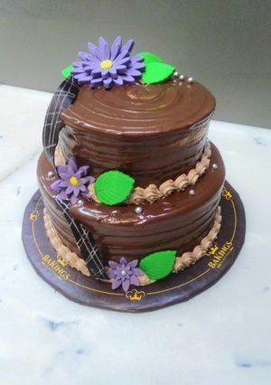 A picture of Nutella cake.