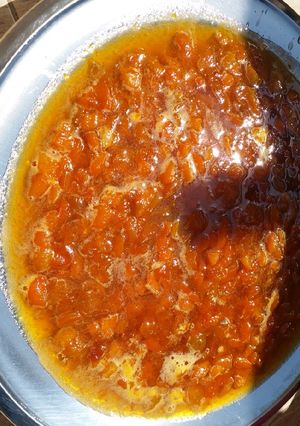 صورة لوصفة مربى المشمش🍯