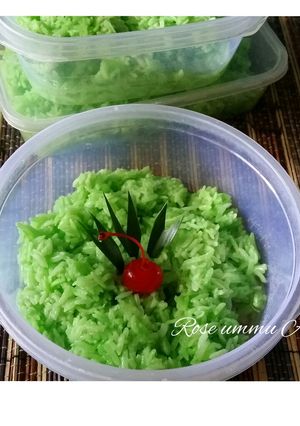 Foto resep Tape Ketan hijau Manis