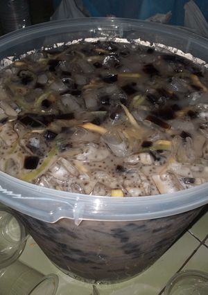 Foto resep Es buah cincau
