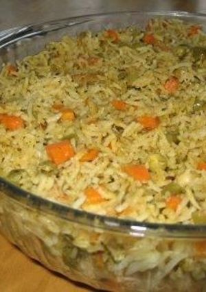 A picture of Vegetable tasty rice #MyRiceDishContest.