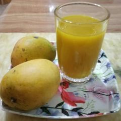 A picture of Mango shake.