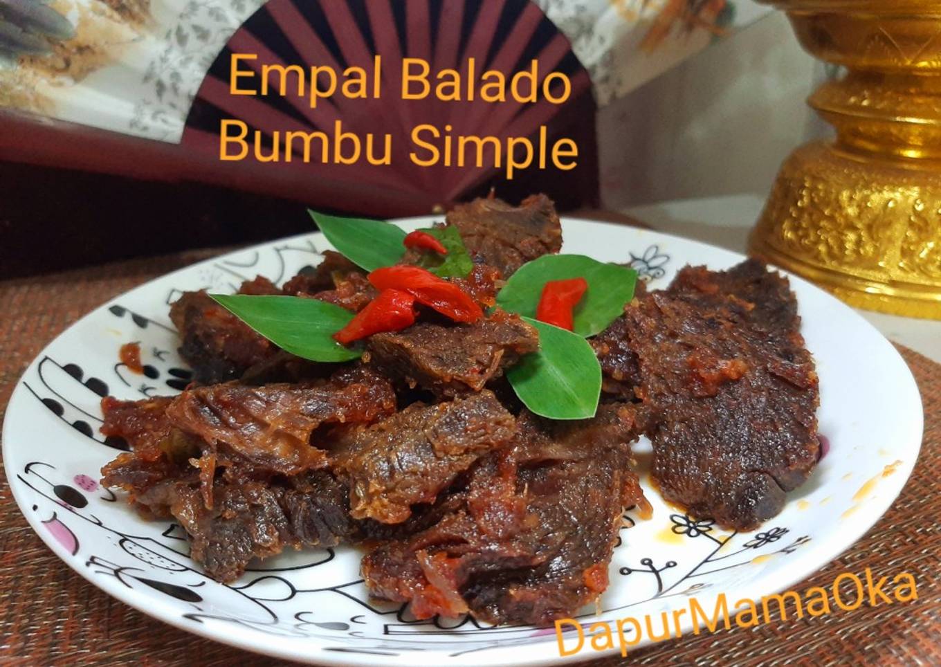 Empal Balado Simple Enak