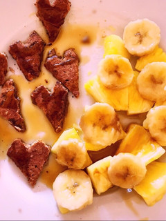 Una foto de Desayuno saludable del amor